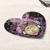 Gamer Girl Untersetzer (angewinkelt)