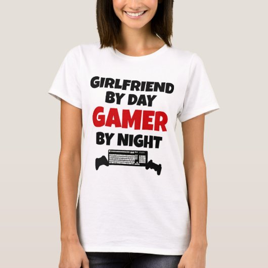 Gamer Girlfriend T-Shirt (Vorderseite)