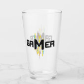 Gamer-Glas Glas (Rückseite)