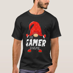 Gamer Gnom Passende Familien Gruppen Weihnachtsfei T-Shirt