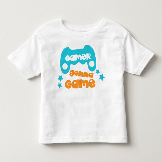 Gamer Gonna Game, Video Game, Joystick, Joypad Kleinkind T-shirt (Vorderseite)