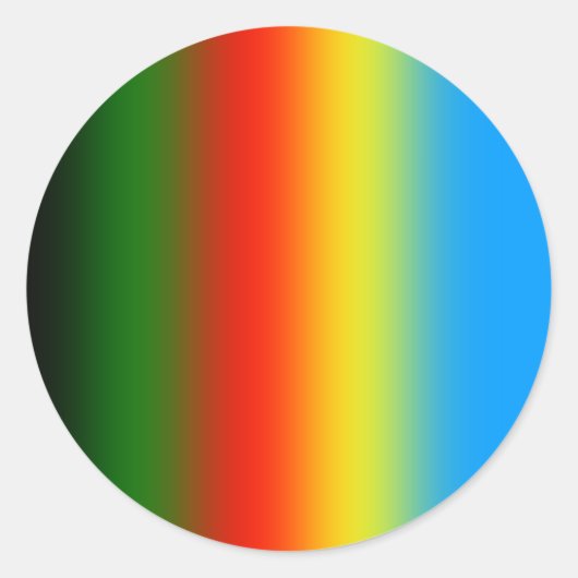 Gamer Gradient Sticker (Vorderseite)