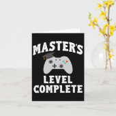 Gamer Graduate Abschluss Karte (Gelbe Blume)