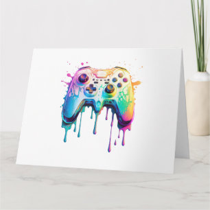 Gamer-Grafik-Videospiel - Farbenspiel-Videospiel-L Karte