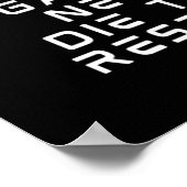 Gamer haben nie Die, dass sie zurückgezahlt haben Poster (Ecke)