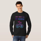Gamer Headset Cant hört euch im Gaming T-Shirt (Vorne ganz)