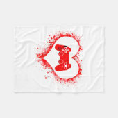 Gamer Heart Valentines Day Video Games Boys Kids T Fleecedecke (Vorderseite (Horizontal))