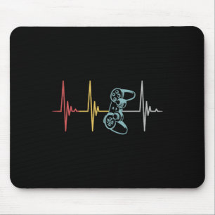 Gamer Heartbeat Controller für Nerd Multiplayer Ga Mousepad