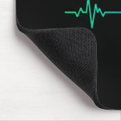 Gamer Heartbeat Cooler Videospielcontroller für Ne Mousepad (Ecke)
