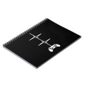 Gamer Heartbeat Notizblock (Linke Seite)