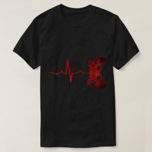 Gamer-Herzfrequenz-Controller-Design T-Shirt