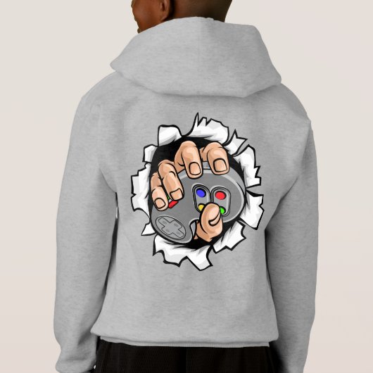 Gamer Hoodie (Rückseite)