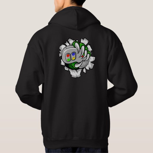 Gamer Hoodie (Rückseite)