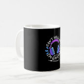 Gamer Ich spiele Kaffeetasse (Vorderseite Links)