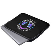 Gamer Ich spiele Laptopschutzhülle (Vorne Knopf)