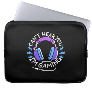 Gamer Ich spiele Laptopschutzhülle