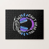 Gamer Ich spiele Puzzle (Horizontal)