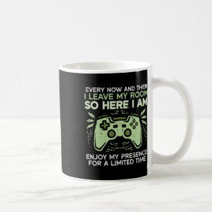 Gamer Ich Verließ mein Zimmer Funny Gaming Men Boy Kaffeetasse