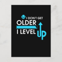 Gamer Ich werde nicht älter, ich Level Up