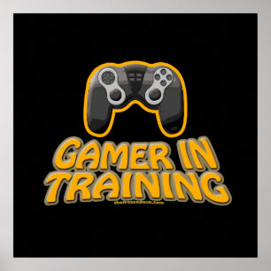 Gamer in Training - Controller Poster