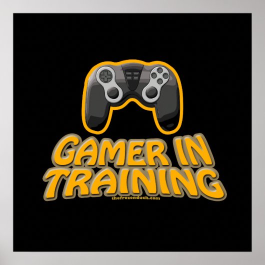 Gamer in Training - Controller Poster (Vorne)