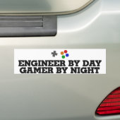 Gamer-Ingenieur Autoaufkleber (Auf Auto)