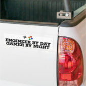 Gamer-Ingenieur Autoaufkleber (Auf Lkw)