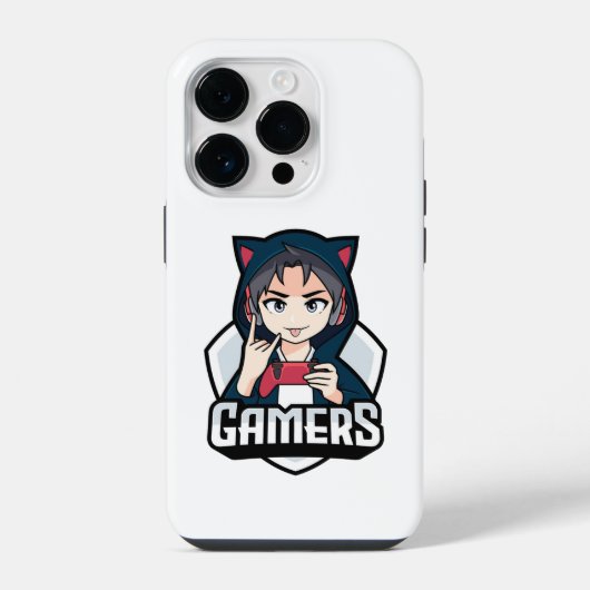 "Gamer" iPhone Hülle (Rückseite)