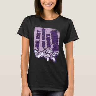 Gamer isst nicht, schläft nicht, spielt nur Spiele T-Shirt