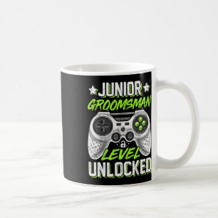 Gamer Junior Brautführer Level freigeschaltet Vide Kaffeetasse