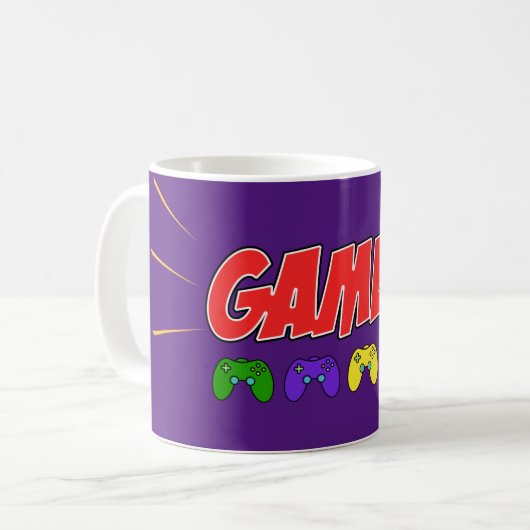 Gamer Kaffeetasse (Vorderseite Links)