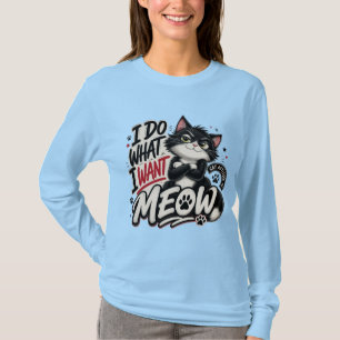 Gamer Katze Essen Schlaf Spiel Miauen T-Shirt