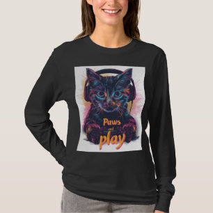 Gamer-Katze Level Up T-Shirt