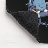 Gamer-Katzen-Squad lustiges Meme 1  Mousepad (Ecke)