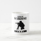 Gamer King of Warzone Gaming Kaffeetasse (Mittel)