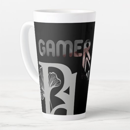 GAMER Latte Tasse Abstrakter Trend Räume Dekoratio (Linke Ecke)