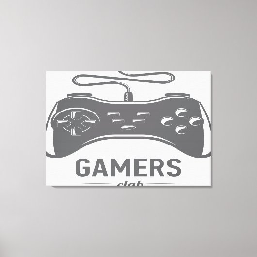 Gamer Leinwanddruck (Vorderseite)