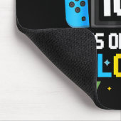 Gamer Level Unlocked 100 Days Of School Student Bo Mousepad (Ecke)