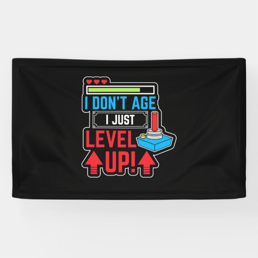 Gamer-Level-Up Banner (Horizontal)