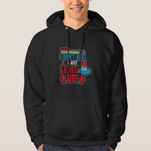 Gamer-Level-Up Hoodie (Vorderseite)