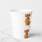 Gamer Level  Up Men T-shirt women Jean Jacket Pappbecher (Rechts)