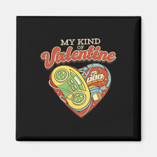 Gamer Liebe meine Art von Valentine Magnet