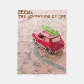 Gamer Life Abenteuer mit Zeemz TTRPG Brettspiel Fleecedecke (Vorderseite)