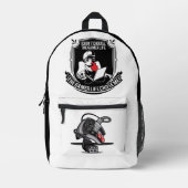 Gamer Life Bedruckter Rucksack (Vorderseite)