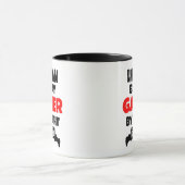 Gamer Lineman Tasse (Zentrum)