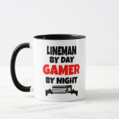 Gamer Lineman Tasse (Links)