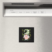 Gamer Lustiger St. Patrick's Day Glücklicher Gnom Magnet (In Situ (Geschirrspüler))