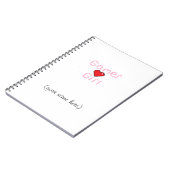 Gamer-Mädchen-Notizbuch Notizblock (Linke Seite)