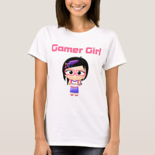 Gamer-Mädchen-Süsse Patootie T-Shirt