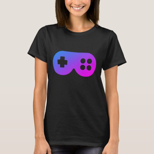 Gamer-Mädchen-T - Shirt (Vorderseite)
